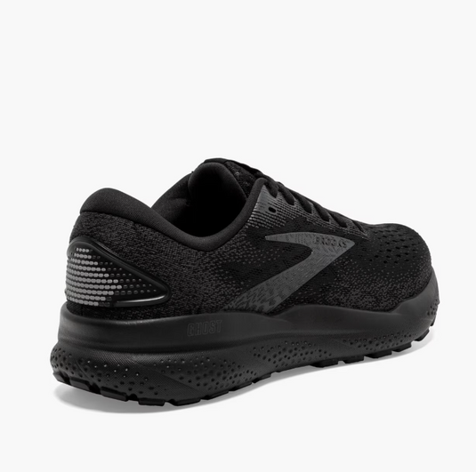 Brooks Women's Ghost 16 Sneaker Black/Black/Ebony Brooks Women's Ghost 16 Sneaker Black/Black/Ebony