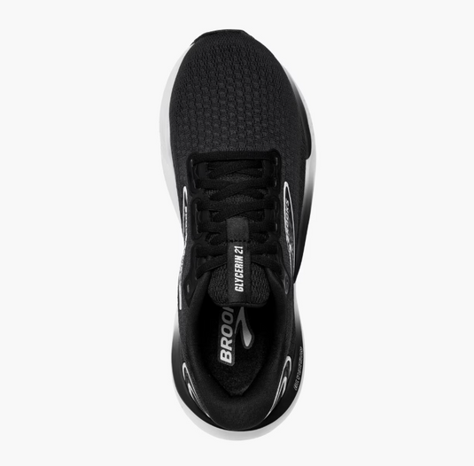 Brooks Women's Glycerin 21 Sneakers Black/Grey/White Brooks Women's Glycerin 21 Sneakers Black/Grey/White