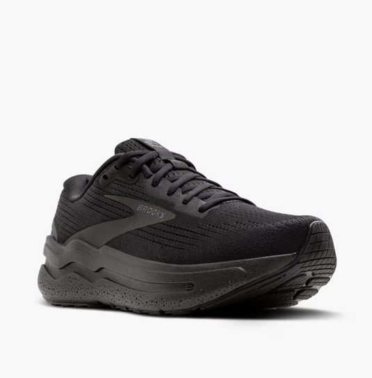 Brooks Women's Ghost Max 2 Sneaker Black/Black/Ebony
