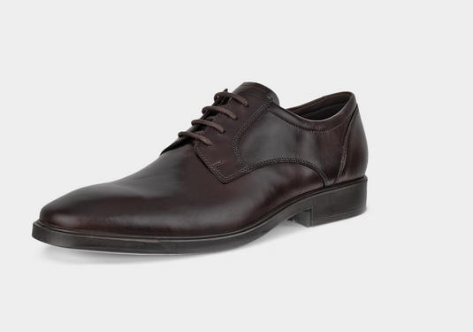 ECCO Men's Metropole Milan Plain Toe Dress Shoe Brown