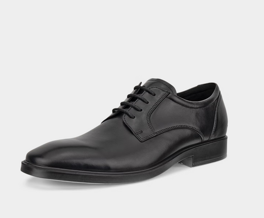 ECCO Men's Metropole Milan Plain Toe Dress Shoe Black