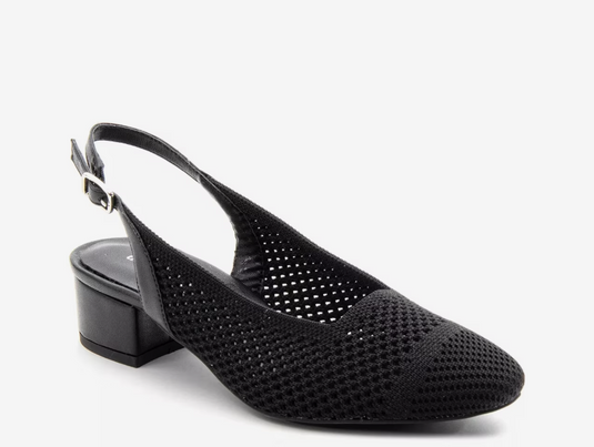 David Tate Women's Glenna Slingback Pump Black David Tate Women's Glenna Slingback Pump Black