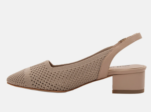 David Tate Women's Glenna Slingback Pump Taupe