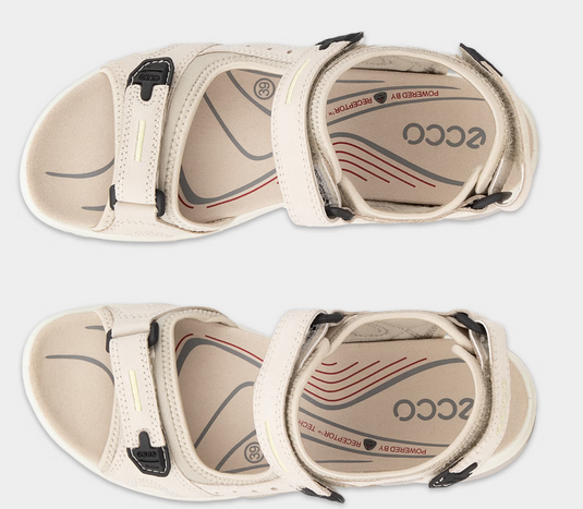 Ecco Women's Offroad Yucatan Sandals Limestone Ecco Women's Offroad Yucatan Sandals Limestone