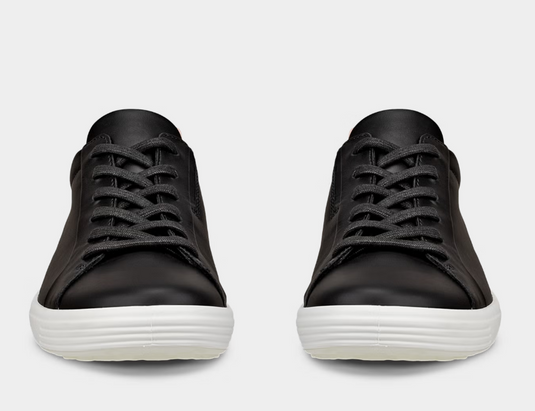 ECCO Women's Soft 7 Leather Lace Slip-In Sneaker Black ECCO Women's Soft 7 Leather Lace Slip-In Sneaker Black