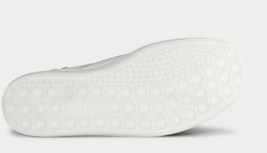 ECCO Women's Soft 7 Leather Lace Slip-In Sneaker White ECCO Women's Soft 7 Leather Lace Slip-In Sneaker White