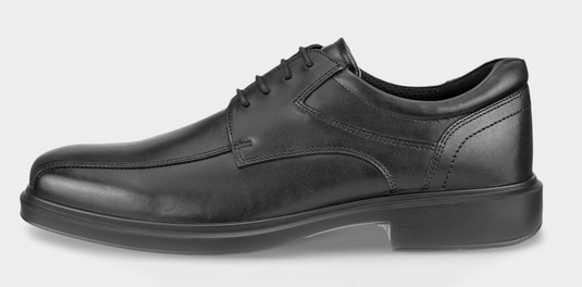ECCO Men's Helsinki 2 Leather Bike-Toe Derby Shoe Black