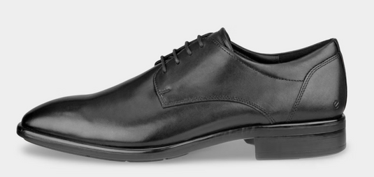 ECCO Men's City Tray Leather Derby Shoe Black ECCO Men's City Tray Leather Derby Shoe Black