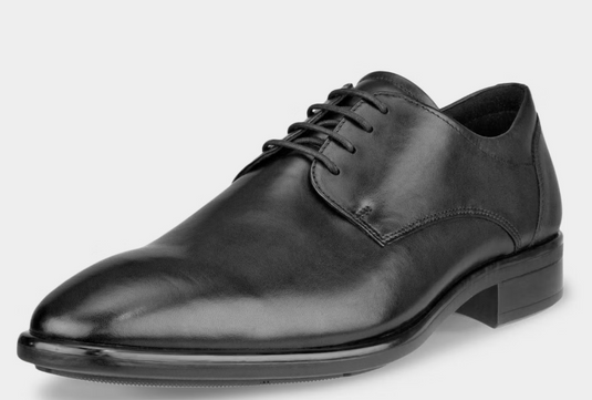 ECCO Men's City Tray Leather Derby Shoe Black ECCO Men's City Tray Leather Derby Shoe Black