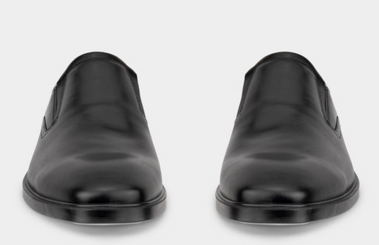 ECCO Men's Metropole Milan Leather Slip-On Derby Shoe Black ECCO Men's Metropole Milan Leather Slip-On Derby Shoe Black