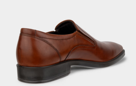 ECCO Men's Metropole Milan Leather Slip-On Derby Shoe Mink ECCO Men's Metropole Milan Leather Slip-On Derby Shoe Mink