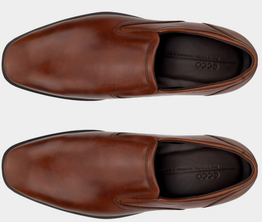 ECCO Men's Metropole Milan Leather Slip-On Derby Shoe Mink ECCO Men's Metropole Milan Leather Slip-On Derby Shoe Mink