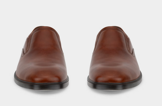 ECCO Men's Metropole Milan Leather Slip-On Derby Shoe Mink ECCO Men's Metropole Milan Leather Slip-On Derby Shoe Mink