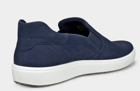 ECCO Men's Soft 7M Slip-in Shoe Marine Blue ECCO Men's Soft 7M Slip-in Shoe Marine Blue