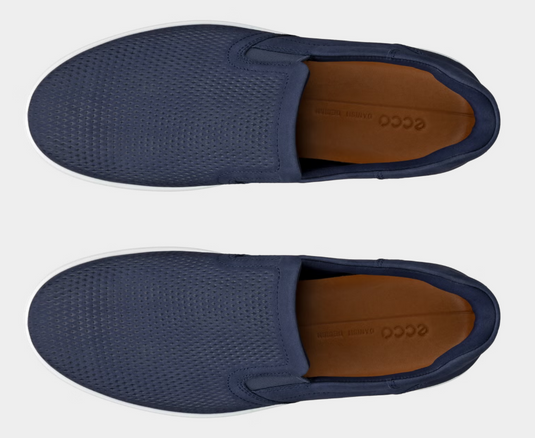 ECCO Men's Soft 7M Slip-in Shoe Marine Blue ECCO Men's Soft 7M Slip-in Shoe Marine Blue