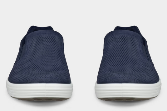 ECCO Men's Soft 7M Slip-in Shoe Marine Blue ECCO Men's Soft 7M Slip-in Shoe Marine Blue