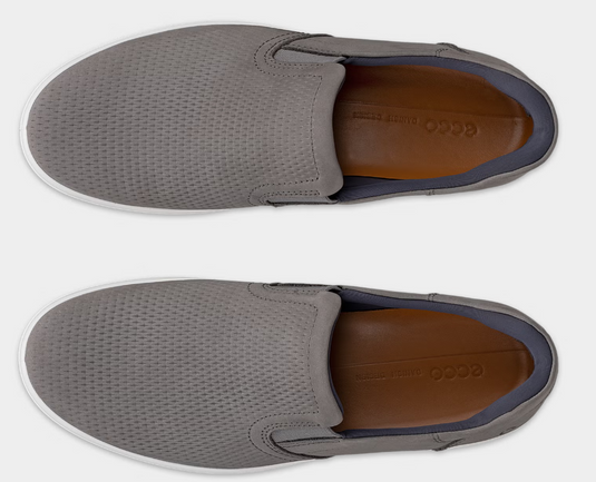 ECCO Men's Soft 7M Slip-in Shoe Grey ECCO Men's Soft 7M Slip-in Shoe Grey