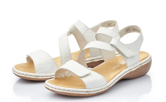 Rieker Women's Regina C7 Sandal White Rieker Women's Regina C7 Sandal White