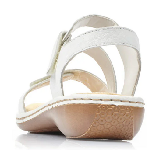 Rieker Women's Regina C7 Sandal White Rieker Women's Regina C7 Sandal White