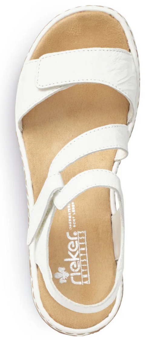 Rieker Women's Regina C7 Sandal White Rieker Women's Regina C7 Sandal White