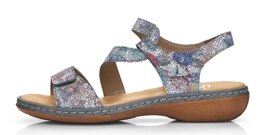 Rieker Women's Regina C7 Sandal Adria-Multi Rieker Women's Regina C7 Sandal Adria-Multi
