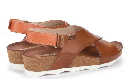 Pikolinos Women's Mahon Cross-strapped sandals Brandy Pikolinos Women's Mahon Cross-strapped sandals Brandy
