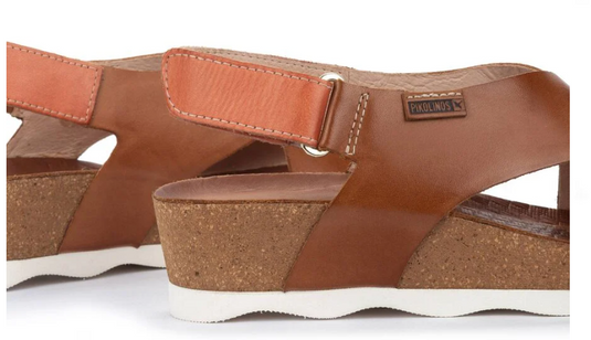 Pikolinos Women's Mahon Cross-strapped sandals Brandy Pikolinos Women's Mahon Cross-strapped sandals Brandy