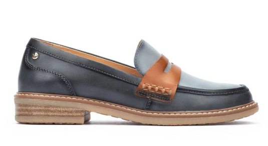 Pikolinos Women's Aldaya Leather Shoes Ocean