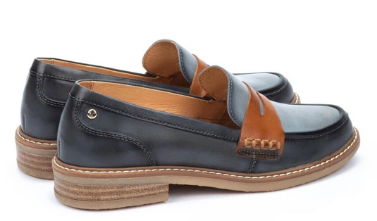 Pikolinos Women's Aldaya Leather Shoes Ocean Pikolinos Women's Aldaya Leather Shoes Ocean