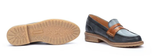 Pikolinos Women's Aldaya Leather Shoes Ocean Pikolinos Women's Aldaya Leather Shoes Ocean