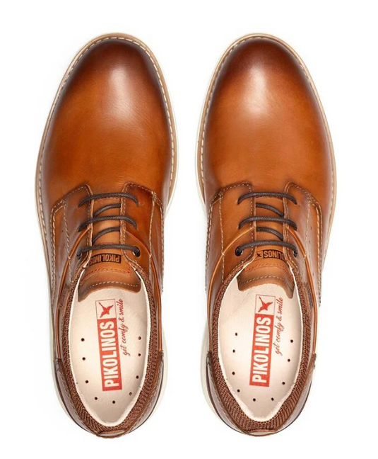 Pikolinos men's MANACOR lace-up shoes Brandy Pikolinos men's MANACOR lace-up shoes Brandy
