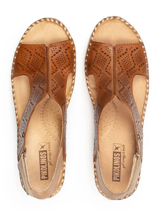 Pikolinos Women's AGUADULCE wedge sandals Brandy Pikolinos Women's AGUADULCE wedge sandals Brandy