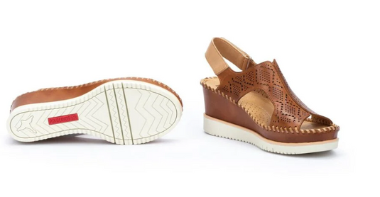 Pikolinos Women's AGUADULCE wedge sandals Brandy Pikolinos Women's AGUADULCE wedge sandals Brandy