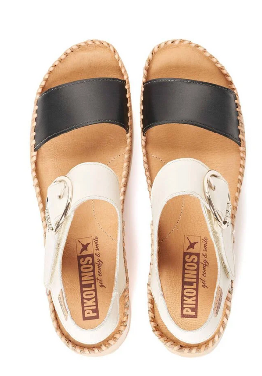 Pikolinos Women's MARINA wedge Sandal Black Pikolinos Women's MARINA wedge Sandal Black