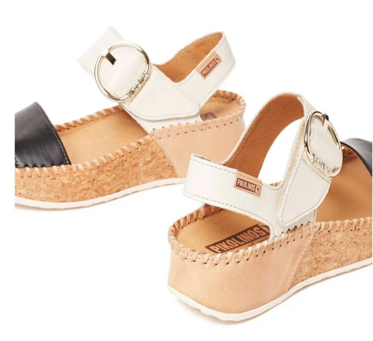 Pikolinos Women's MARINA wedge Sandal Black Pikolinos Women's MARINA wedge Sandal Black
