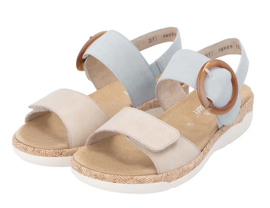 Remonte by Rieker Women's Jocelyn 53 Muschel/Bleu Remonte by Rieker Women's Jocelyn 53 Muschel/Bleu