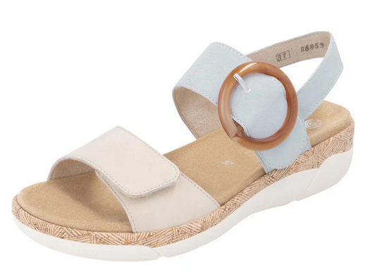 Remonte by Rieker Women's Jocelyn 53 Muschel/Bleu Remonte by Rieker Women's Jocelyn 53 Muschel/Bleu