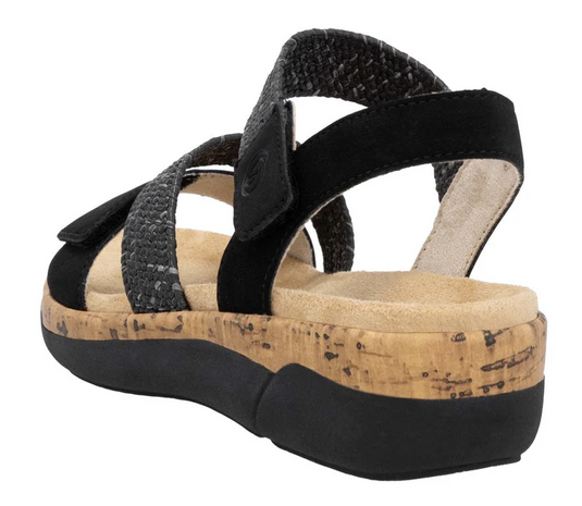Remonte by Rieker Women's Jocelyn 61 Sandal Black Remonte by Rieker Women's Jocelyn 61 Sandal Black