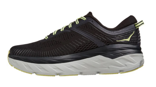 Hoka One one Men's Bondi 7 Sneaker Blue Graphite-Butterfly Hoka One one Men's Bondi 7 Sneaker Blue Graphite-Butterfly