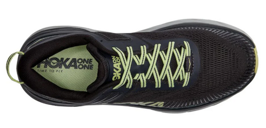 Hoka One one Men's Bondi 7 Sneaker Blue Graphite-Butterfly Hoka One one Men's Bondi 7 Sneaker Blue Graphite-Butterfly