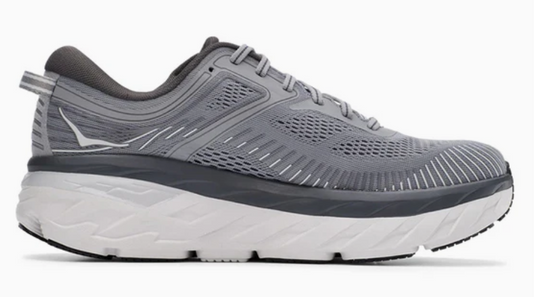 Hoka One one Men's Bondi 7 Sneaker Wild Dove/Dark Shadow