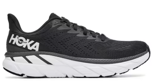 Hoka One One Men's Clifton 7 Sneaker Black/Black Hoka One One Men's Clifton 7 Sneaker Black/Black