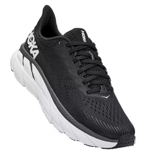 Hoka One One Men's Clifton 7 Sneaker Black/Black Hoka One One Men's Clifton 7 Sneaker Black/Black