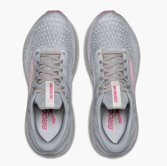 Brooks Women's Adrenaline GTS 24 Sneakers Alloy/White/Zephyr Brooks Women's Adrenaline GTS 24 Sneakers Alloy/White/Zephyr