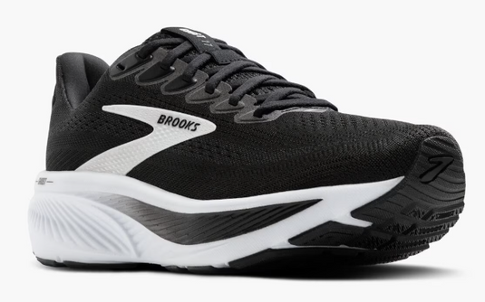 Brooks Men's Ghost 17 Sneaker Black/Grey/White Brooks Men's Ghost 17 Sneaker Black/Grey/White