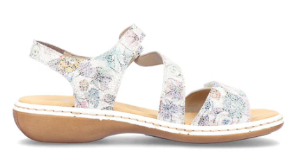 Rieker Women's Regina C7 Sandal Ice Multi Rieker Women's Regina C7 Sandal Ice Multi