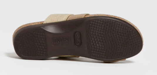 Munro Women's Aries Sandal Natural Fabric Munro Women's Aries Sandal Natural Fabric
