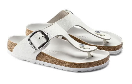 Birkenstock Women's Gizeh Big Buckle White Birkenstock Women's Gizeh Big Buckle White