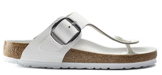 Birkenstock Women's Gizeh Big Buckle White Birkenstock Women's Gizeh Big Buckle White