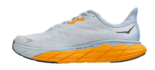 HOKA One One Men's Arahi 6 Sneaker Plein Air/ Blue Fog HOKA One One Men's Arahi 6 Sneaker Plein Air/ Blue Fog